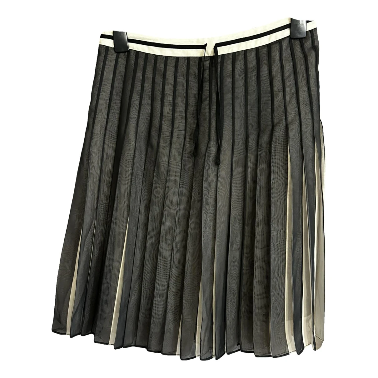 Pre-owned Manoukian Mid-length Skirt In Beige