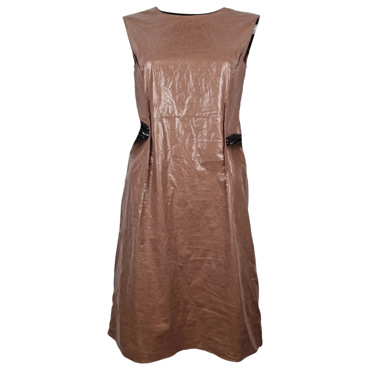 Pre-owned Marni Mid-length Dress In Brown