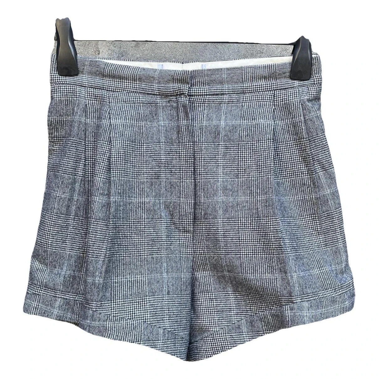 Pre-owned Max Mara Wool Shorts In Grey