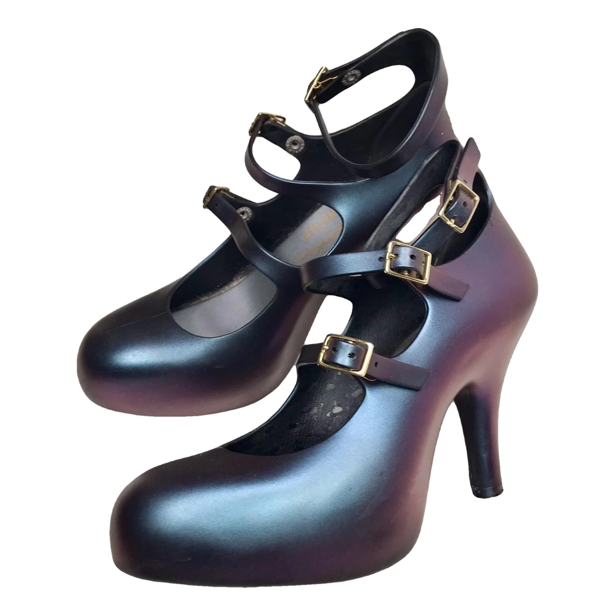 Pre-owned Vivienne Westwood Anglomania Heels In Metallic