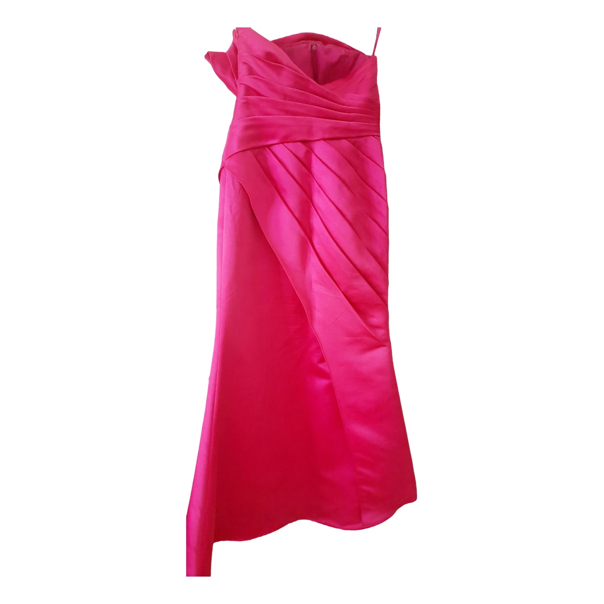 Pre-owned Pronovias Maxi Dress In Pink