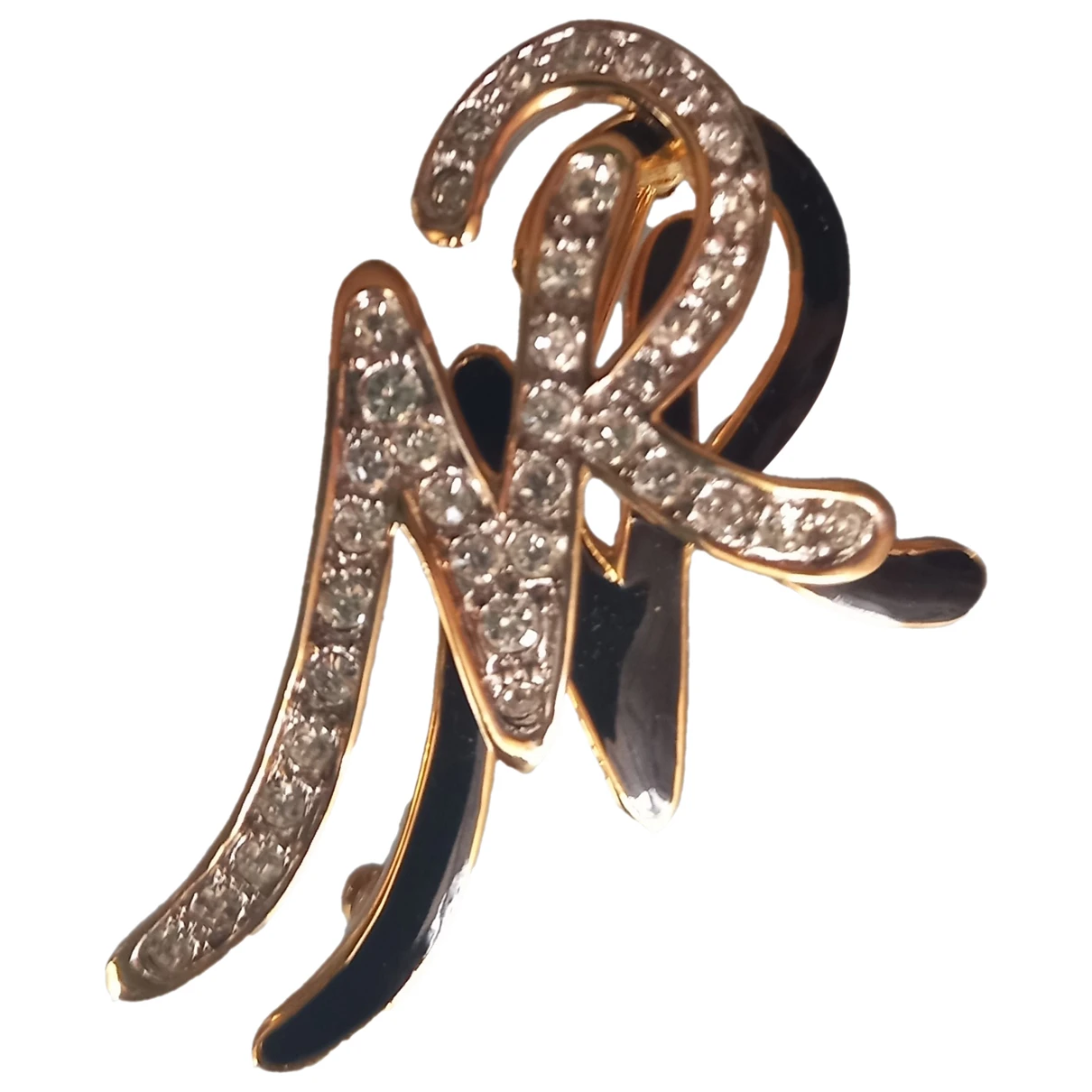 Pre-owned Nina Ricci Pin & Brooche In Gold