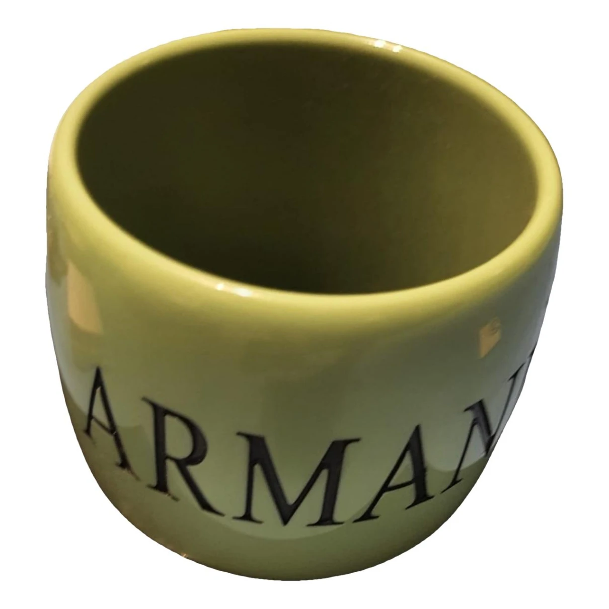 Pre-owned Emporio Armani Bracelet In Green