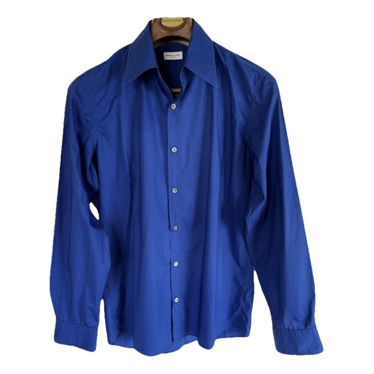 Pre-owned Dries Van Noten Shirt In Blue