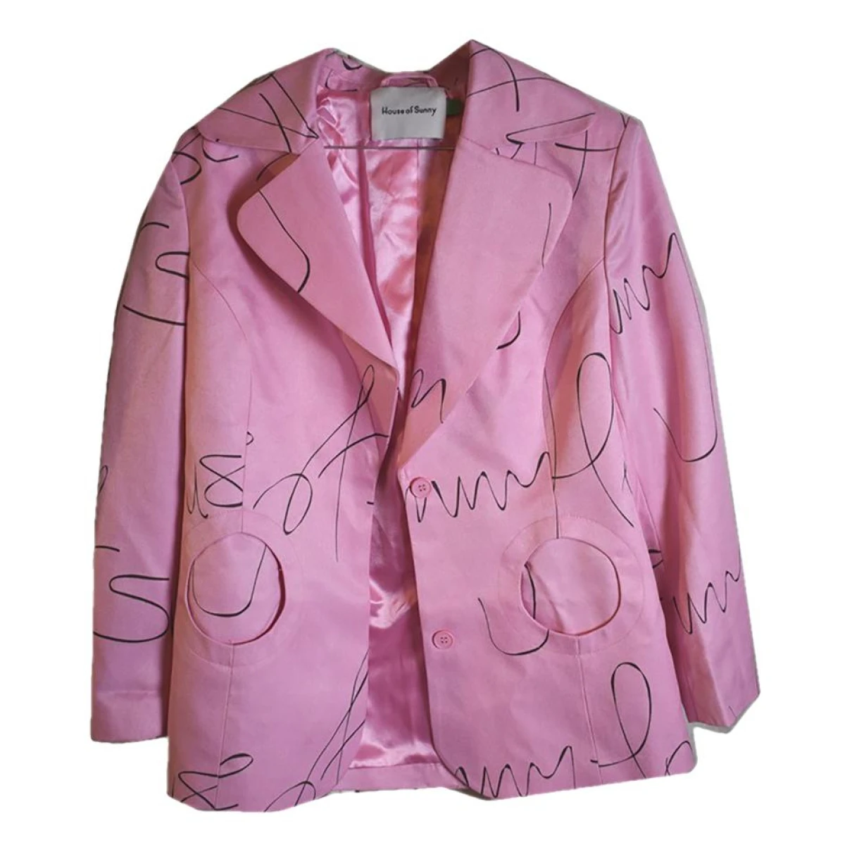 Pre-owned House Of Sunny Blazer In Pink