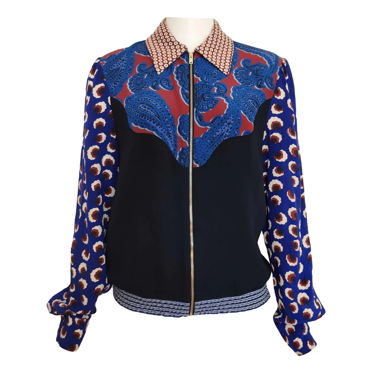 Pre-owned Stella Mccartney Silk Jacket In Multicolour