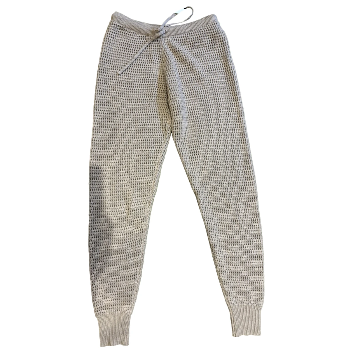 Pre-owned Madeleine Thompson Cashmere Trousers In Pink