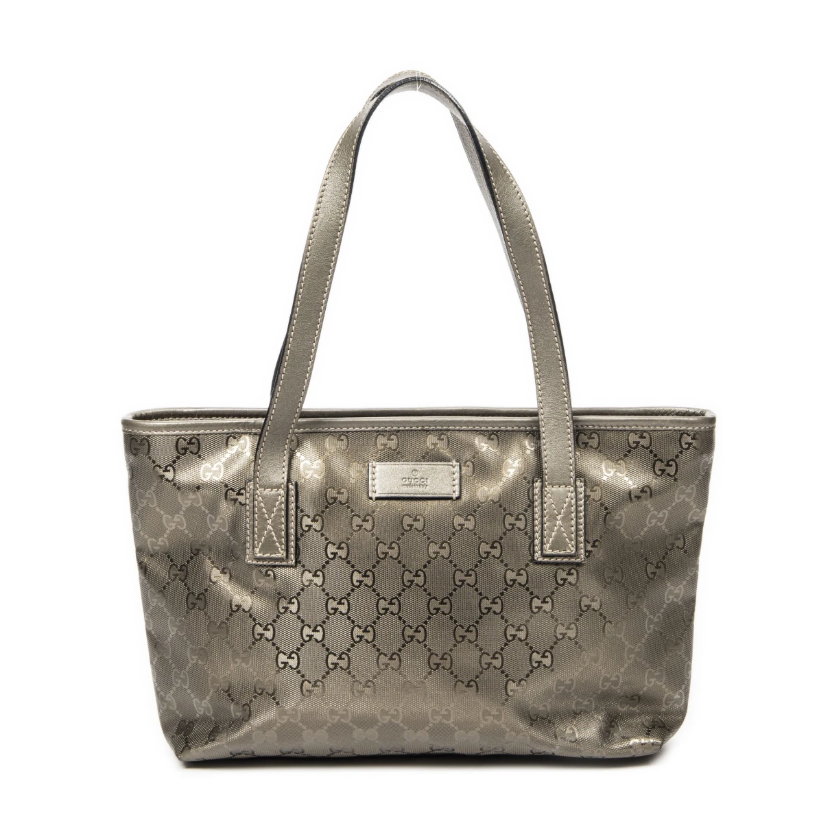 Pre-owned Gucci Handbag In Metallic