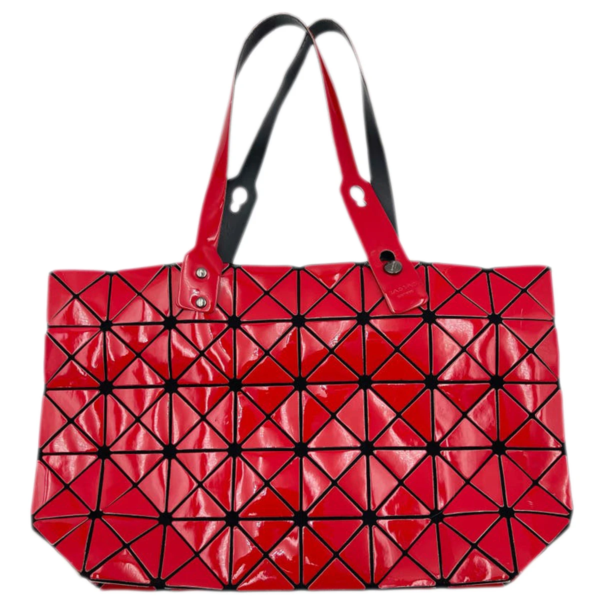 Pre-owned Issey Miyake Tote In Red