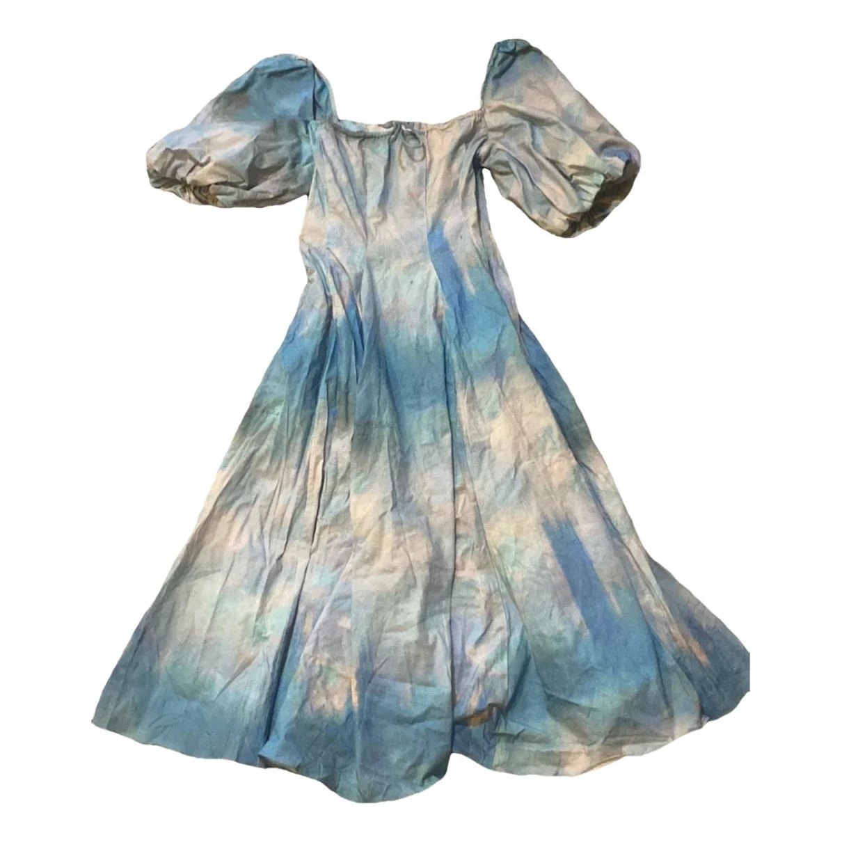 Pre-owned Selkie Mid-length Dress In Blue