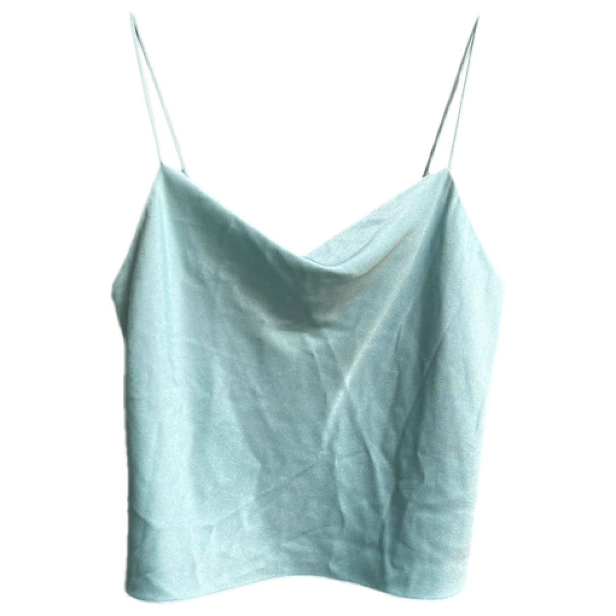 Pre-owned Alice And Olivia Camisole In Turquoise