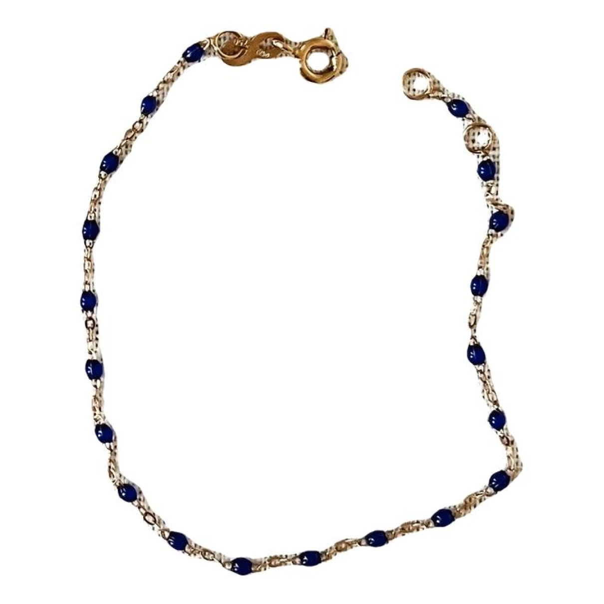 Pre-owned Gigi Clozeau Pink Gold Bracelet In Blue