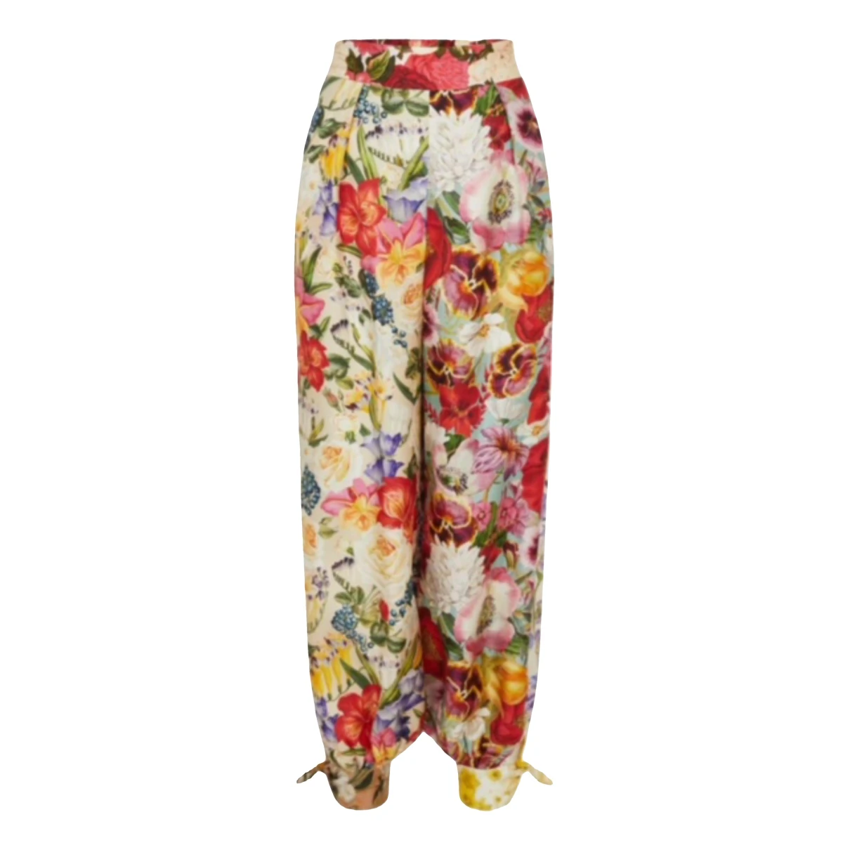 Pre-owned Zimmermann Silk Trousers In Other