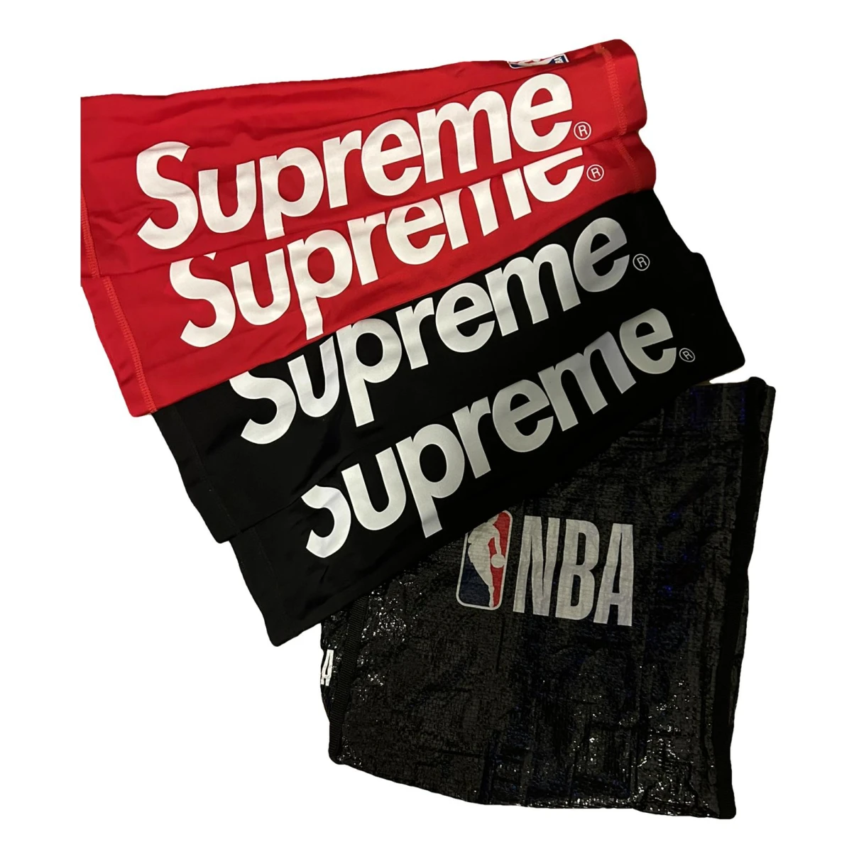 Pre-owned Nike X Supreme Gloves In Black