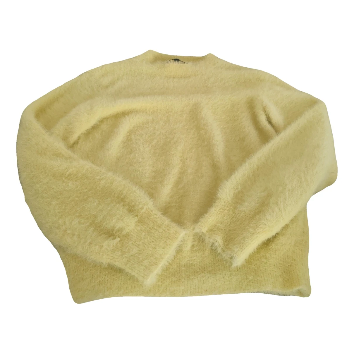 Pre-owned Maje Jumper In Yellow