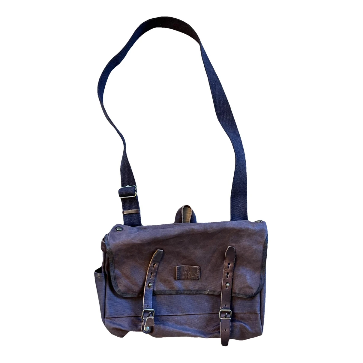 Pre-owned Bleu De Chauffe Cloth Bag In Brown