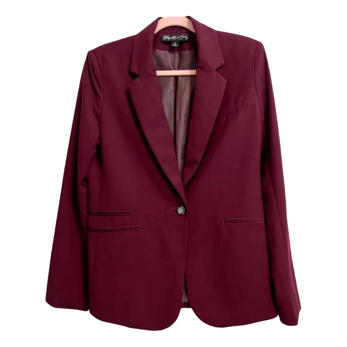 Pre-owned Elizabeth And James Blazer In Red