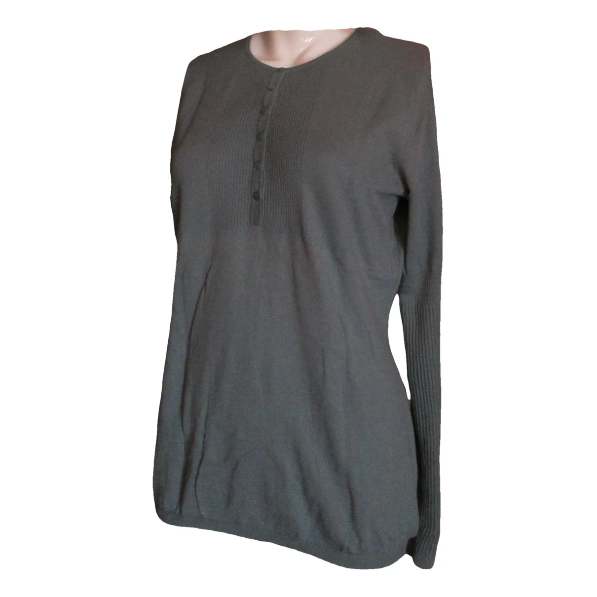 Pre-owned Manoukian Cashmere Tunic In Blue