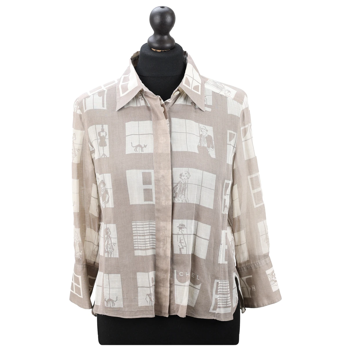 Pre-owned Chanel Shirt In Brown