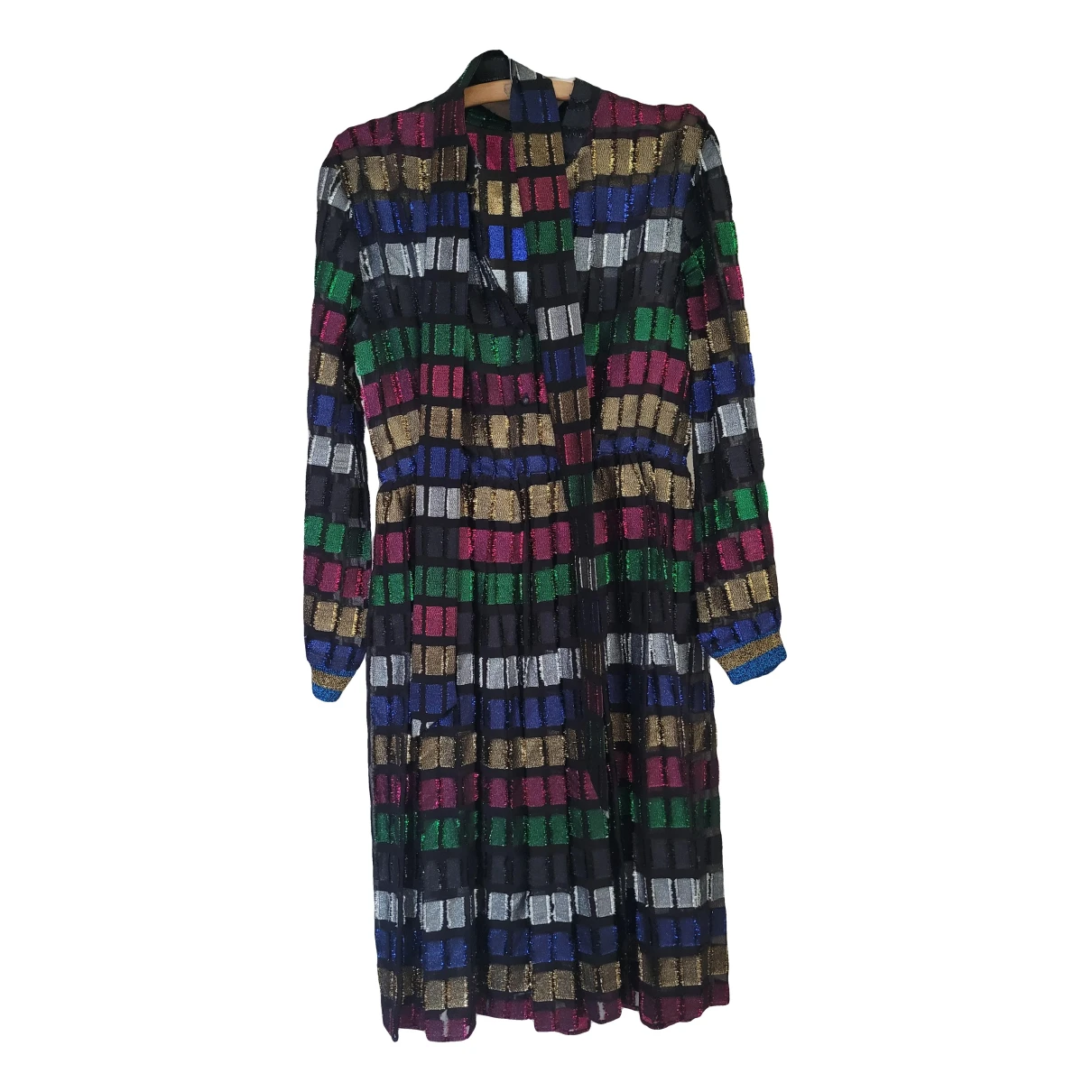 Pre-owned Dodo Bar Or Mid-length Dress In Multicolour