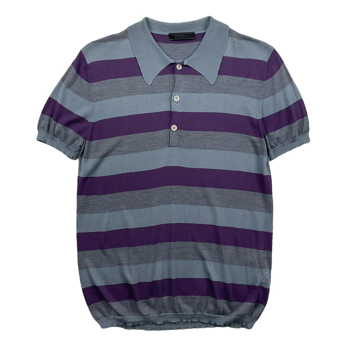 Pre-owned Prada Silk Polo Shirt In Other