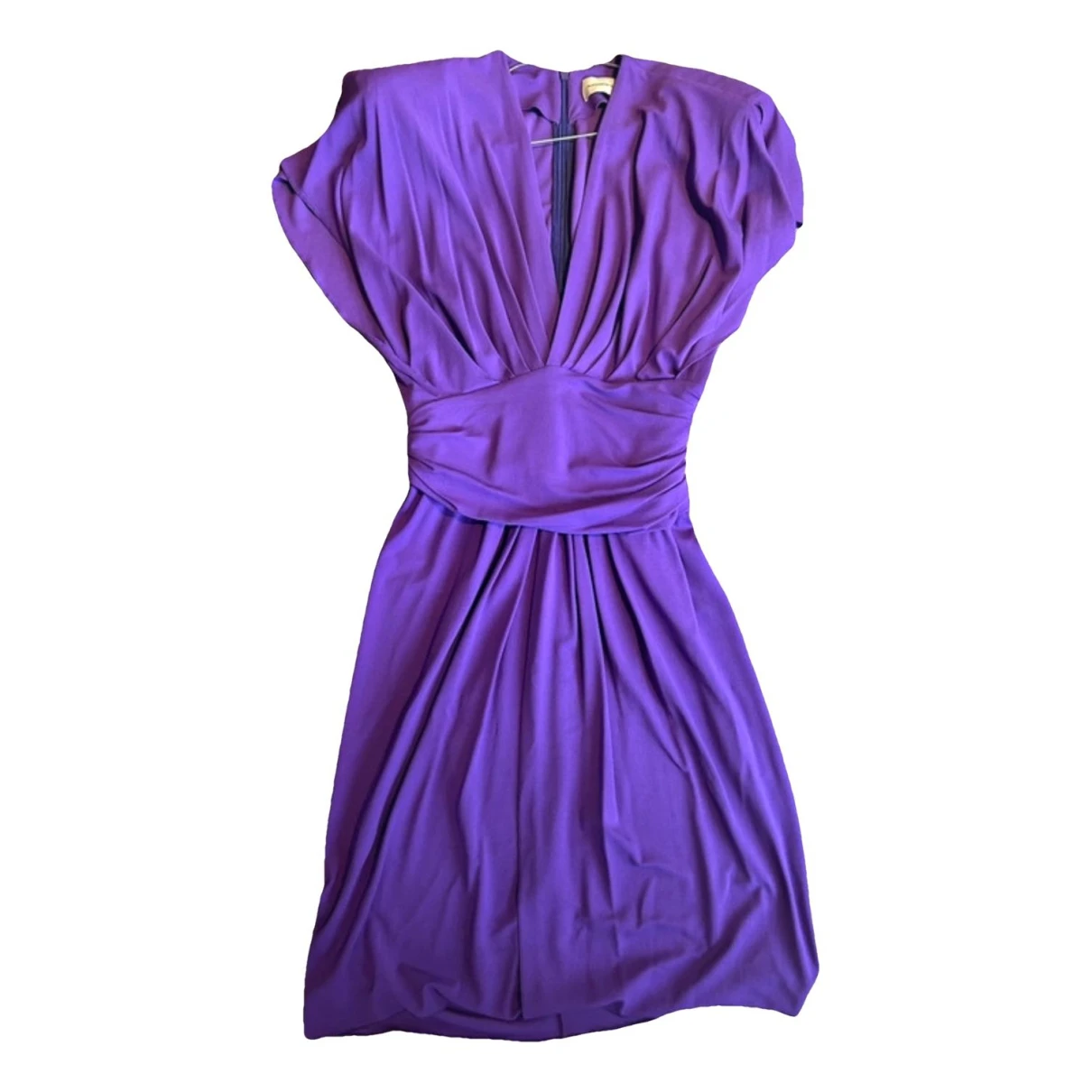 Pre-owned Alexandre Vauthier Dress In Purple