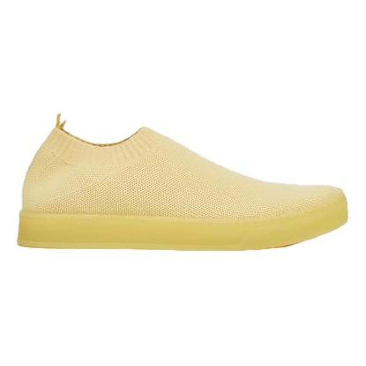 Pre-owned Max Mara Trainers In Yellow