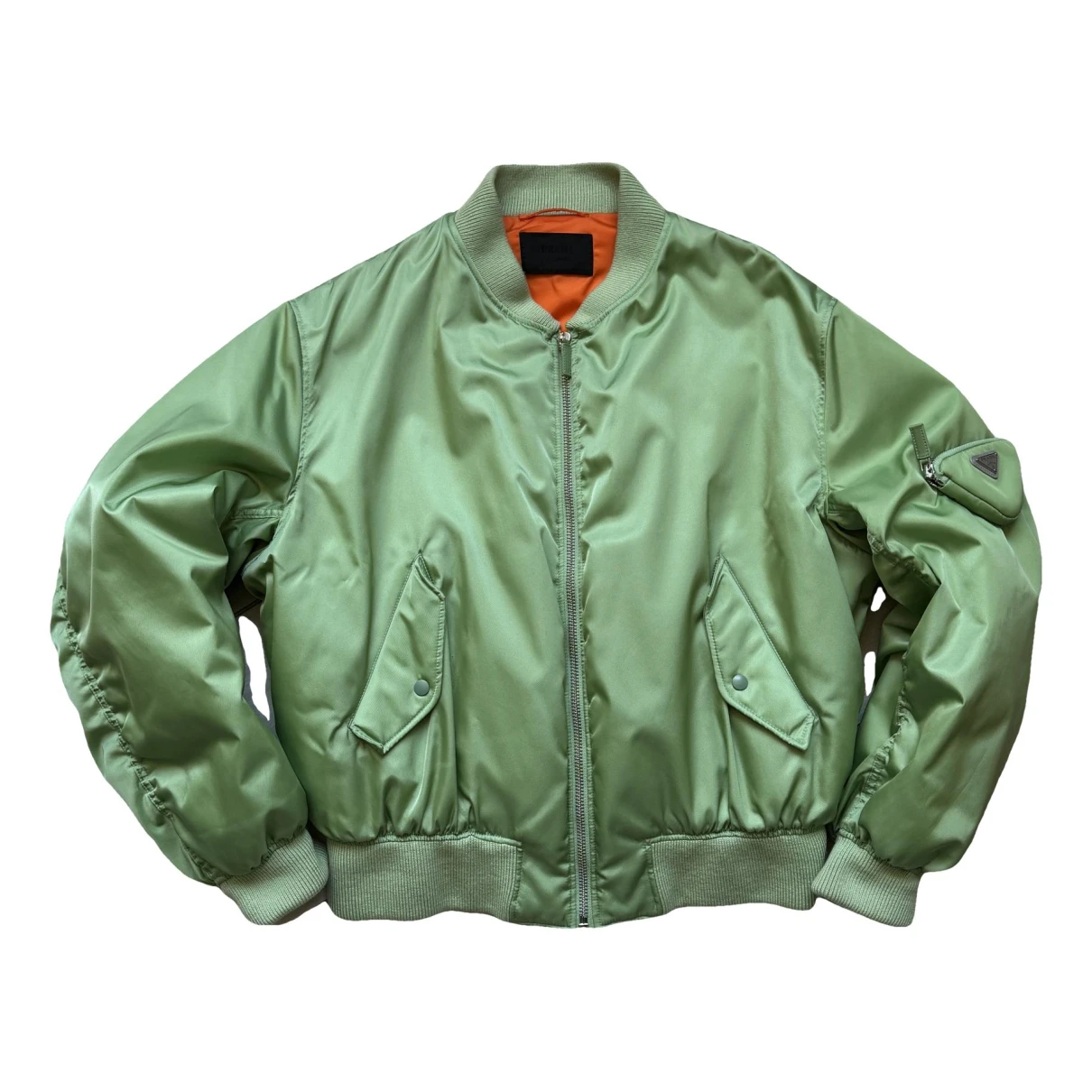 Pre-owned Prada Vest In Green