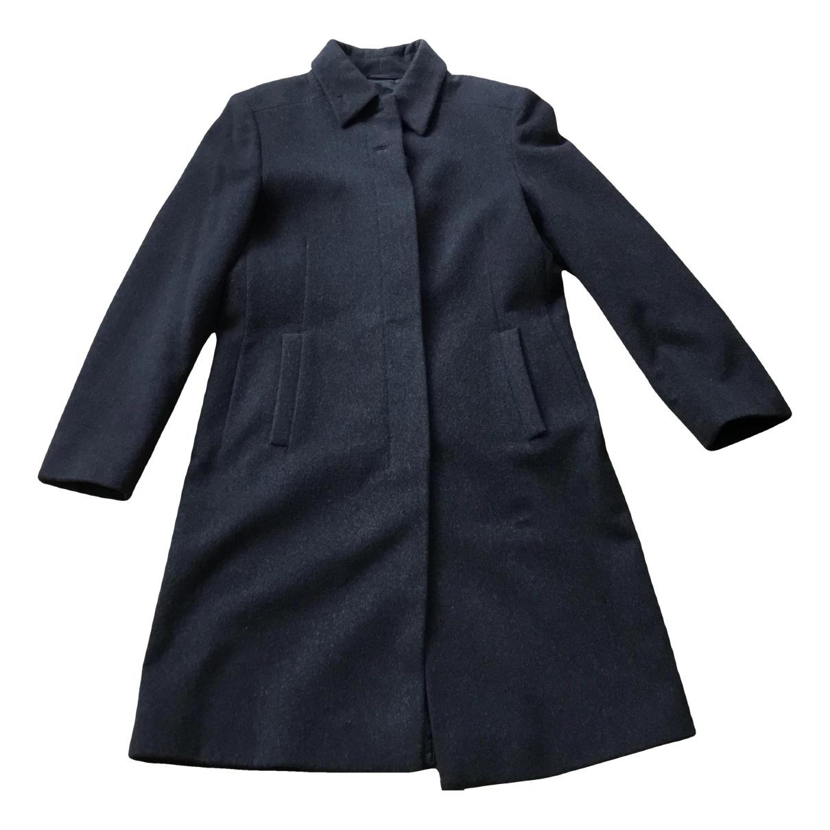 Pre-owned Jil Sander Cashmere Coat In Anthracite