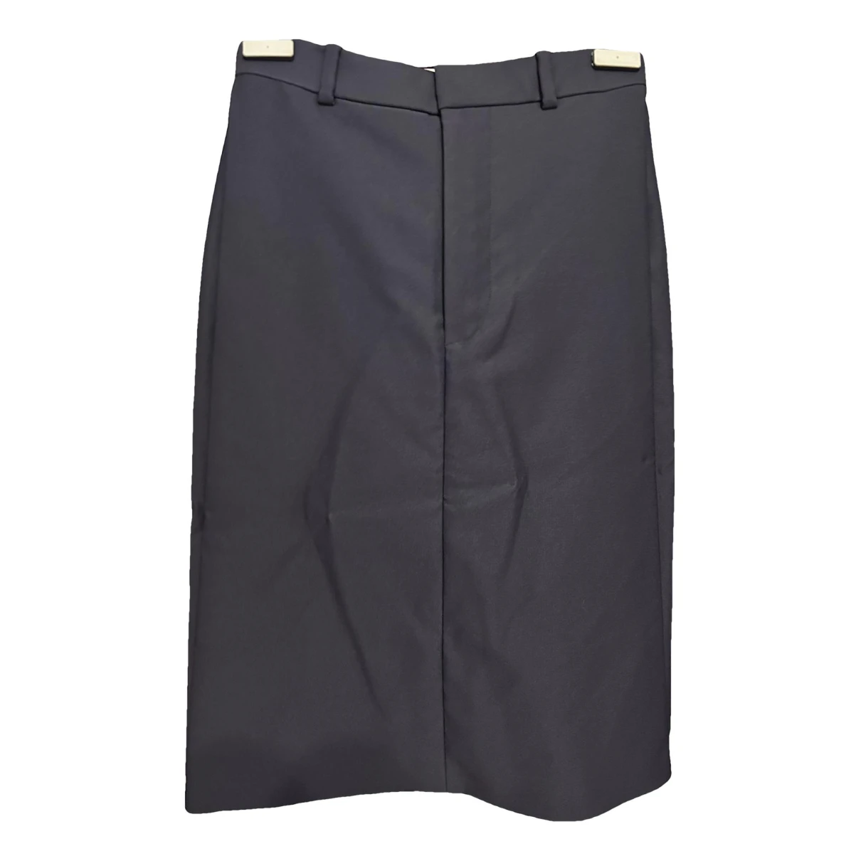 Pre-owned Balenciaga Mid-length Skirt In Navy