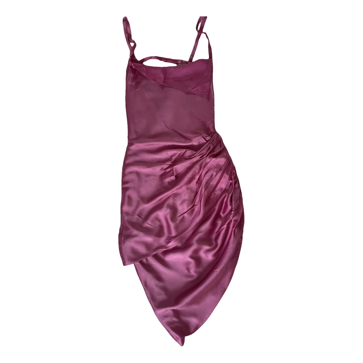 Pre-owned Jacquemus L'amour Mini Dress In Pink
