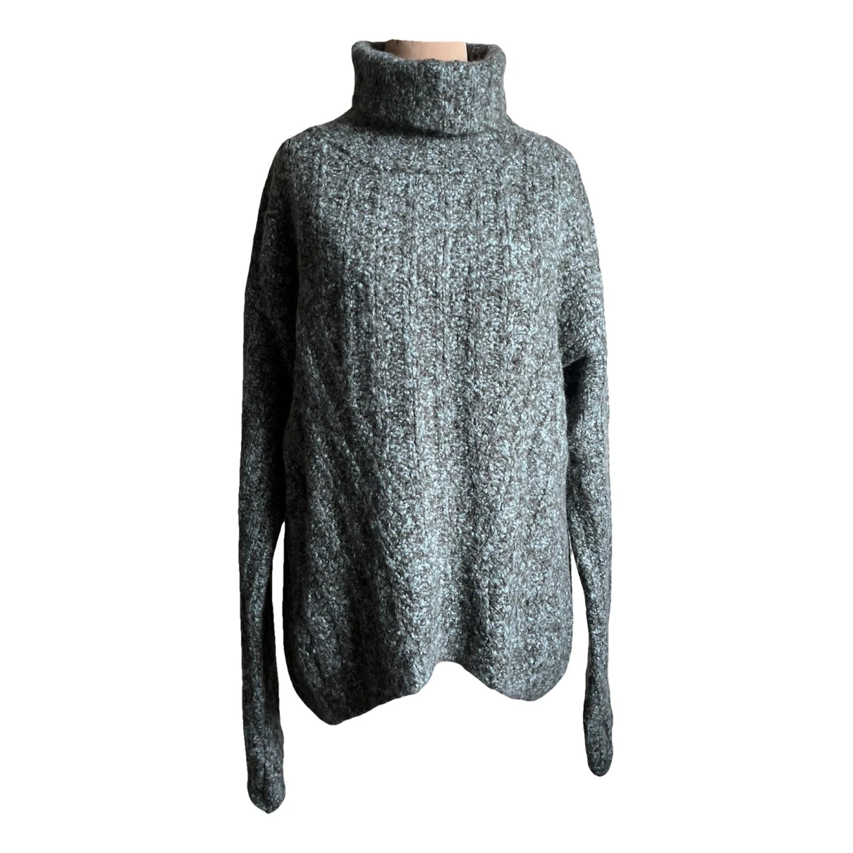 Pre-owned Lucien Pellat-finet Cashmere Jumper In Green