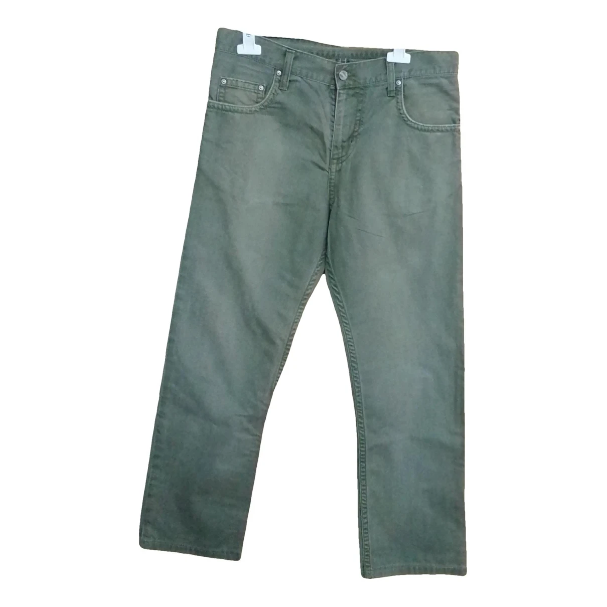 Pre-owned Carhartt Jeans In Green