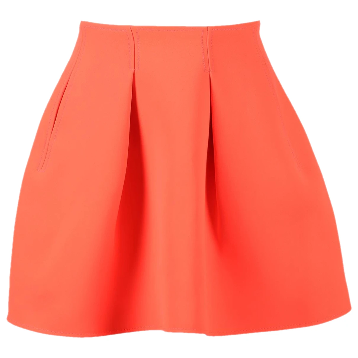 Pre-owned Kenzo Mid-length Skirt In Orange