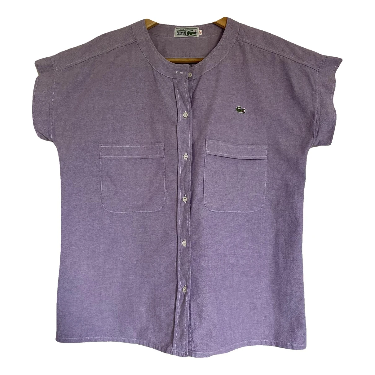 Pre-owned Lacoste Shirt In Purple