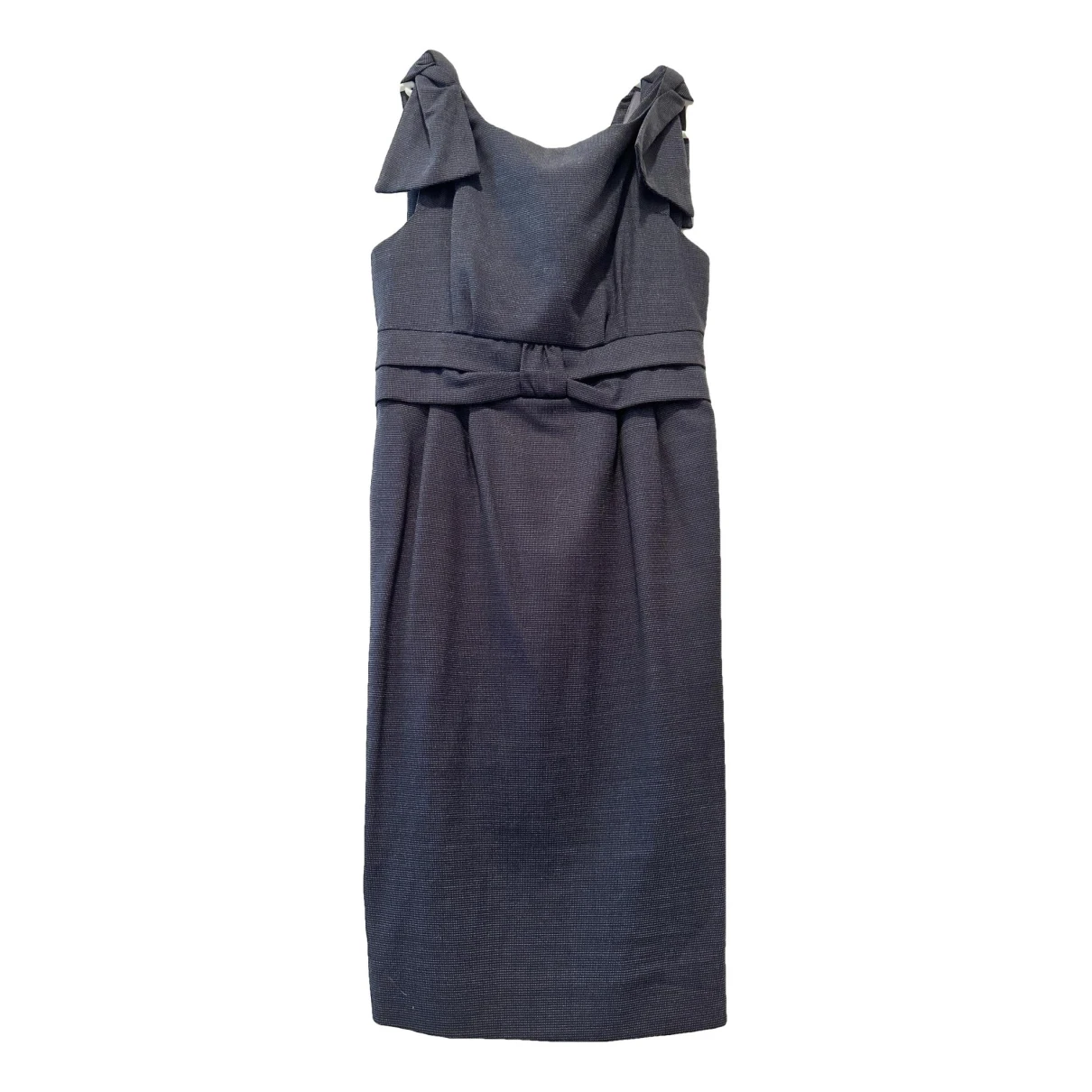 Pre-owned Marc By Marc Jacobs Wool Dress In Blue