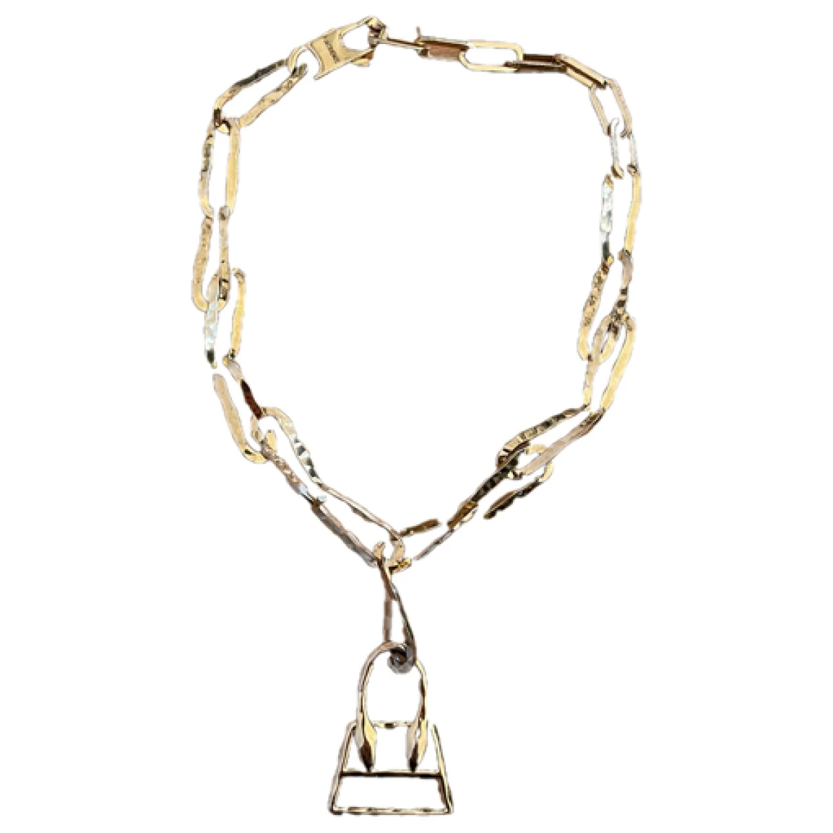Pre-owned Jacquemus Chiquita Necklace In Gold