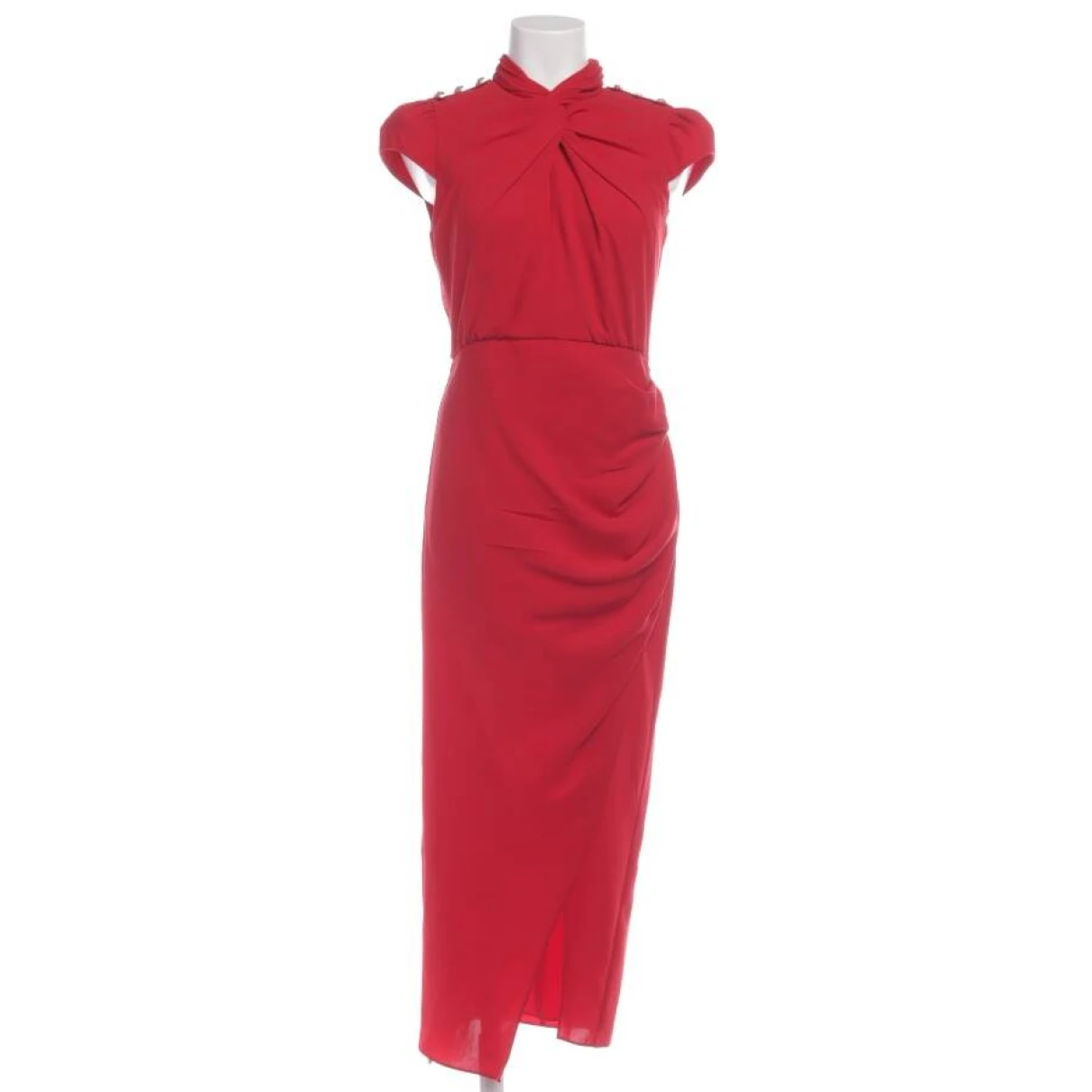 Pre-owned Self-portrait Dress In Red