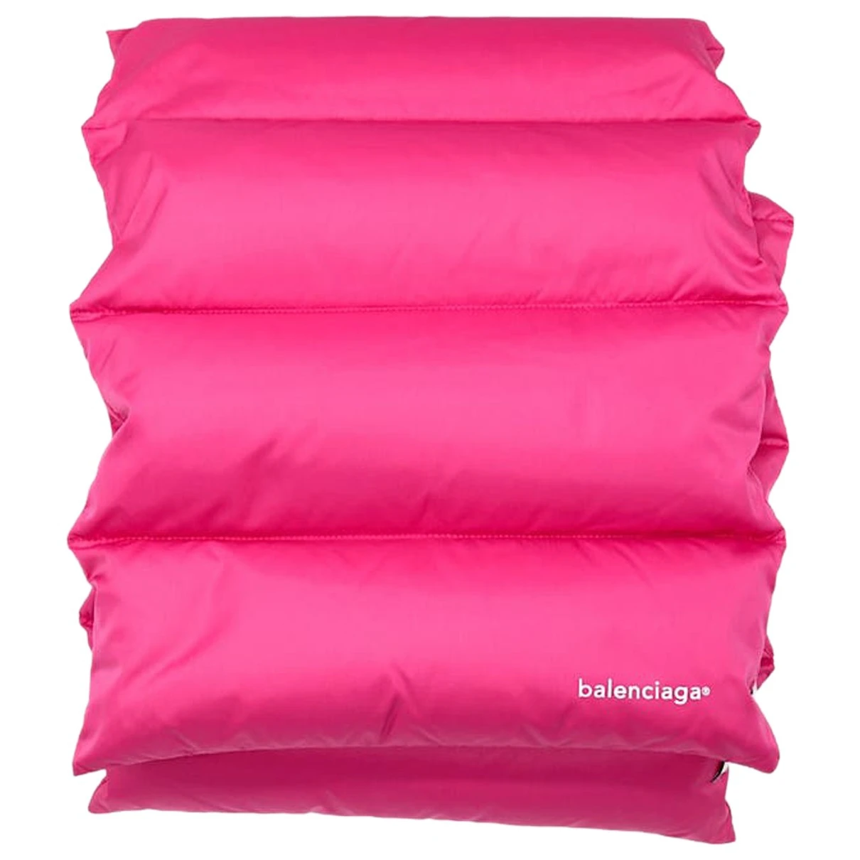 Pre-owned Balenciaga Scarf In Pink