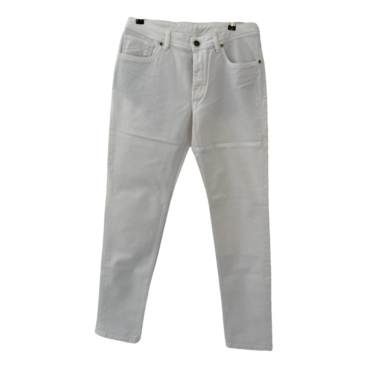 Pre-owned Drumohr Trousers In White