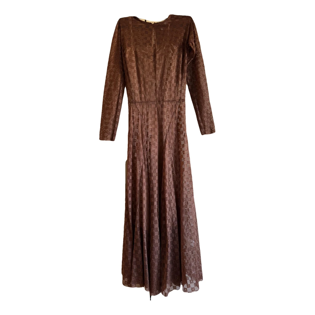Pre-owned Forte Forte Mid-length Dress In Brown