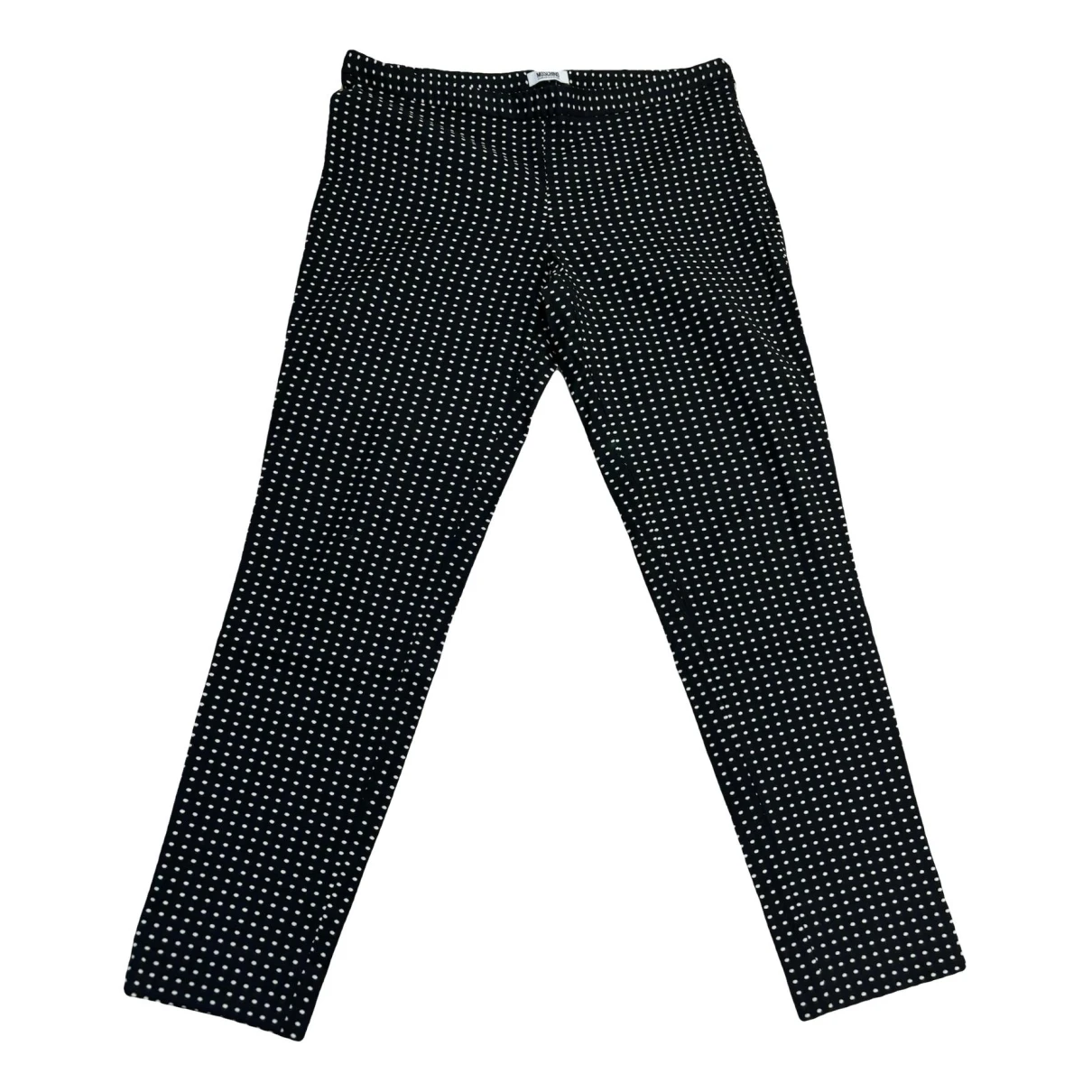 Pre-owned Moschino Cheap And Chic Straight Pants In Black
