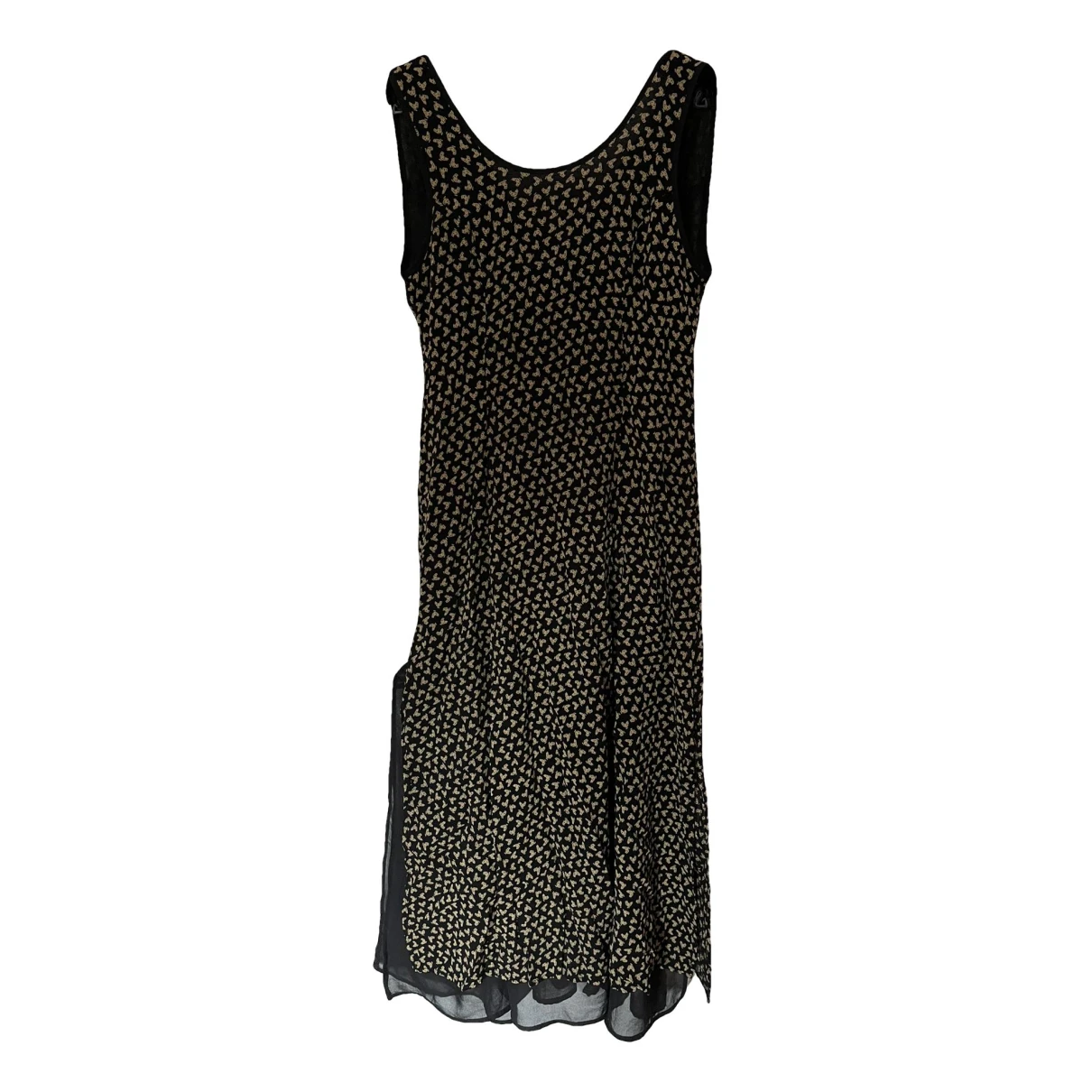 Pre-owned Moschino Cheap And Chic Maxi Dress In Black