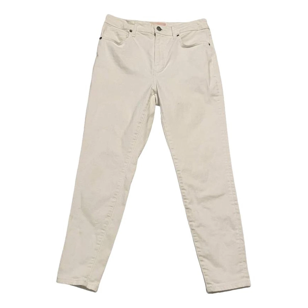 Pre-owned Everlane Jeans In White