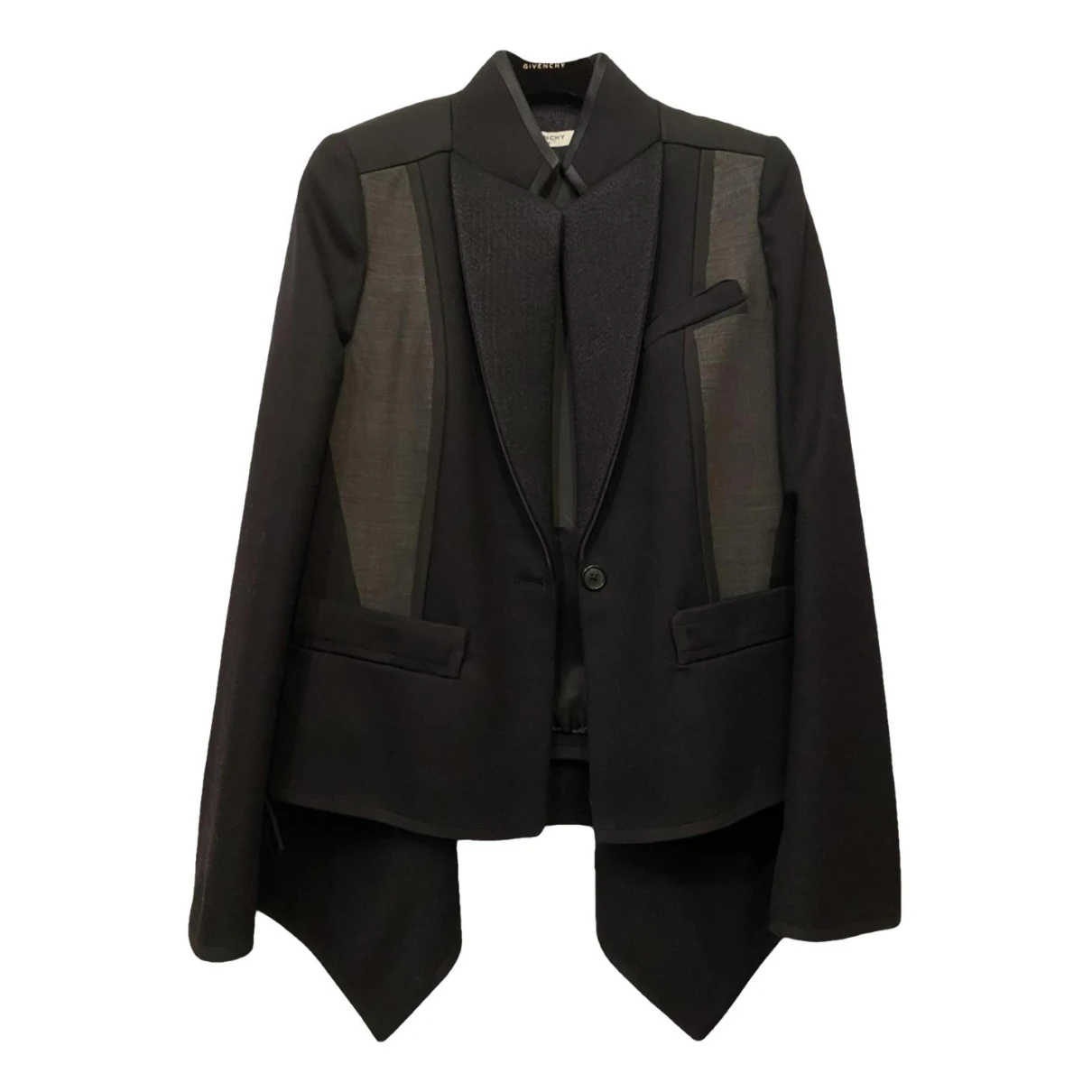 Pre-owned Givenchy Cashmere Coat In Black