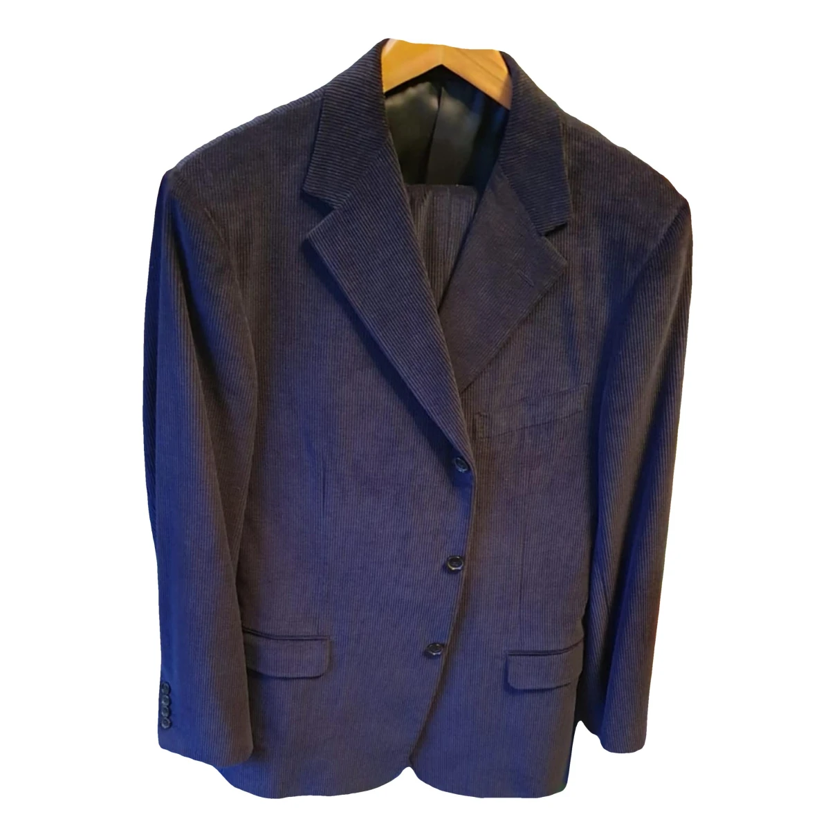 Pre-owned Ermenegildo Zegna Suit In Blue