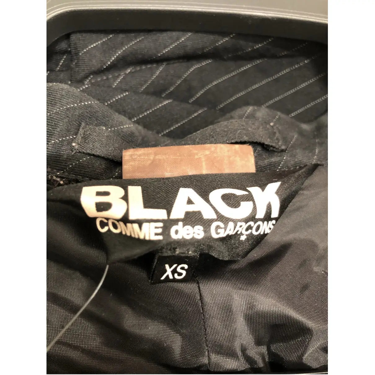 Blazer Comme Des Garcons Black size XS International in Polyester