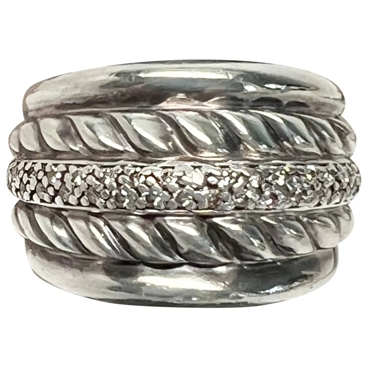 Silver ring David Yurman