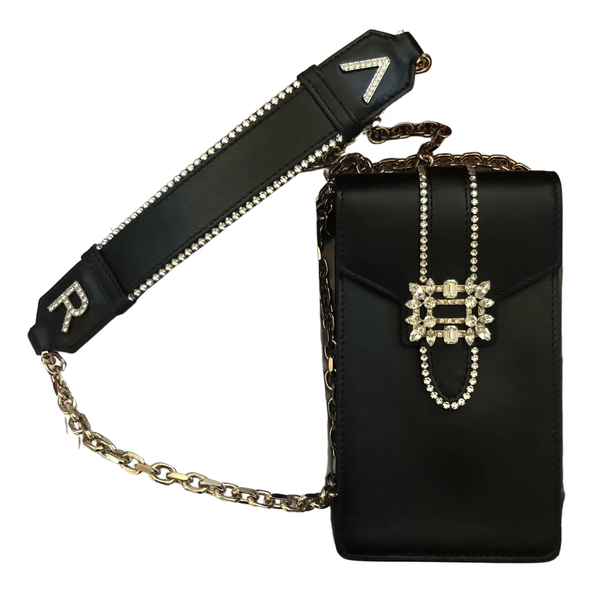Leather purse Roger Vivier