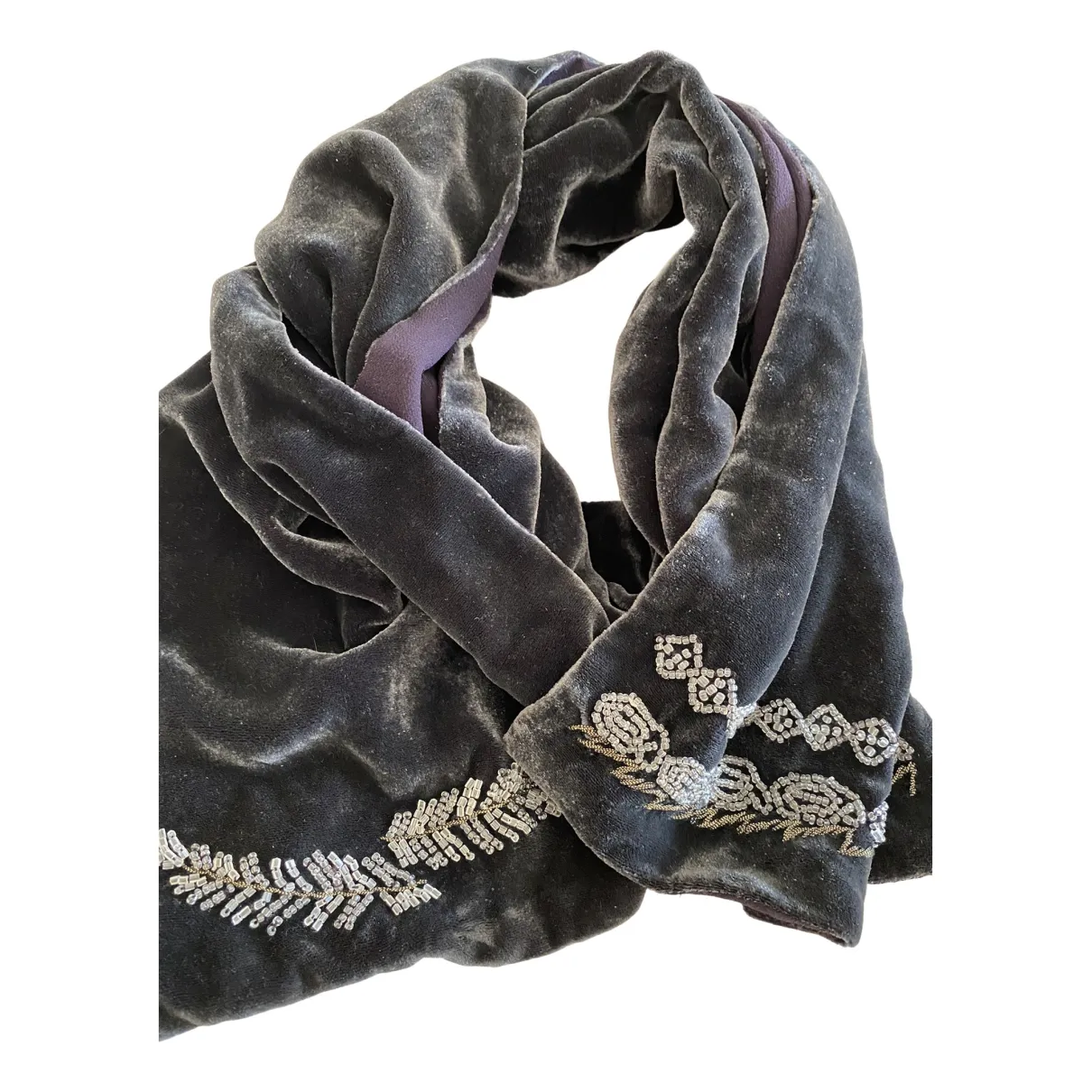 Velvet scarf Armand Ventilo